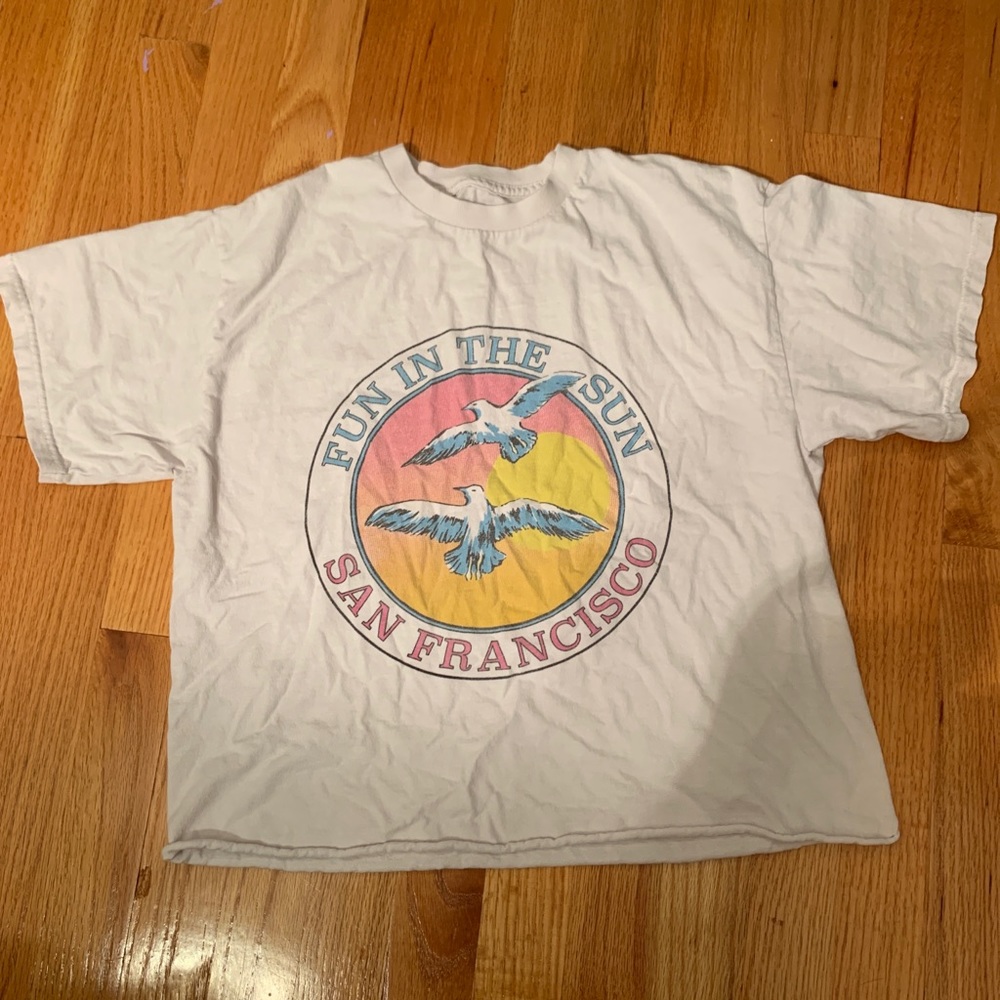 Brandy Melville Fun in the Sun San Francisco Tee